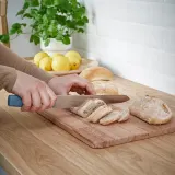IKEA TIGERBARB (ИКЕА ТИГЕРБАРБ) — Набор ножей, 3 шт, серо-бирюзовый — фото 2