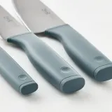IKEA TIGERBARB (ИКЕА ТИГЕРБАРБ) — Набор ножей, 3 шт, серо-бирюзовый — фото 5