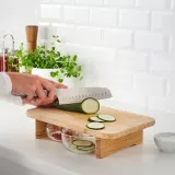 IKEA STOLTHET (ИКЕА СТОЛТХЕТ) — Разделочная доска, бамбук, 35x22 см — фото 4