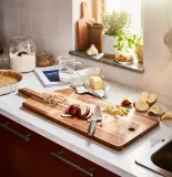 IKEA SMÅÄTA (ИКЕА СМОЭТА) — Разделочная доска, акация, 72x28 см — фото 2
