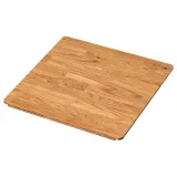 IKEA NORRSJÖN (ИКЕА НОРРШОН) — Разделочная доска, дуб, 44x42 см — фото 1