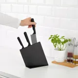 IKEA JÄMFÖRA (ИКЕА ЙЭМФОРА) — Блок с 3 ножами, черный — фото 2