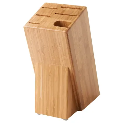 IKEA HYVLA (ИКЕА ХЙВЛА) — Блок для ножей, бамбук