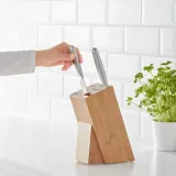 IKEA HYVLA (ИКЕА ХЙВЛА) — Блок для ножей, бамбук — фото 2