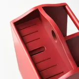IKEA HAVSMAL (ИКЕА ХАВСМАЛ) — Блок для ножей, коричневый и красный — фото 6
