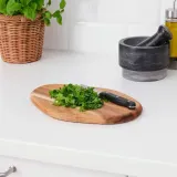 IKEA FASCINERA (ИКЕА ФАССИНЕРА) — Разделочная доска, акация, 28x19 см — фото 3