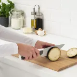 IKEA ÄNDLIG (ИКЕА ЭНДЛИГ) — Набор ножей, 3 шт, светло-серый/белый — фото 4