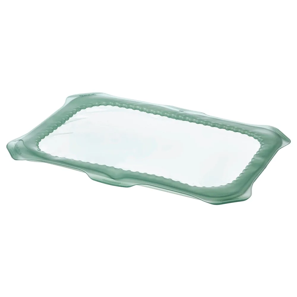 IKEA ÖVERMÄTT (ИКЕА ОВЕРМЭТТ) — Крышка для продуктов, силикон, 22x31 см