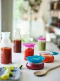 IKEA ÖVERMÄTT (ИКЕА ОВЕРМЭТТ) — Протектор для продуктов, набор из 3 штук, разноцветный силикон — фото 3