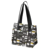 IKEA FLADDRIG (ИКЕА ФЛАДДРИГ) — Сумка для ланча, серый дизайн, 25x16x27 см — фото 1