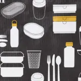 IKEA FLADDRIG (ИКЕА ФЛАДДРИГ) — Сумка для ланча, серый дизайн, 25x16x27 см — фото 2