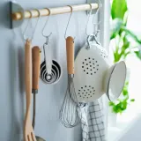IKEA VARDAGEN (ИКЕА ВАРДАГЕН) — Закругленный венчик, нержавеющая сталь/бук, 30 см — фото 5