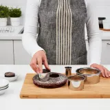 IKEA LÄTTBAKAD (ИКЕА ЛЭТТБАКАД) — Ножницы для печенья, 5 шт, серебристые — фото 2