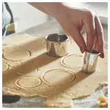 IKEA LÄTTBAKAD (ИКЕА ЛЭТТБАКАД) — Ножницы для печенья, 5 шт, серебристые — фото 6