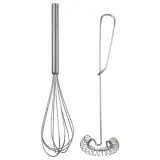 IKEA IDEALISK (ИКЕА ИДЕАЛИСК) — Венчик, 2 штуки, нержавеющая сталь — фото 1
