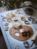 IKEA BAKTRADITION (ИКЕА БАКТРАДИТИОН) — Силиконовый коврик, белый/бирюзовый, 61x46 см — фото 8