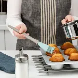 IKEA BAKGLAD (ИКЕА БАКГЛАД) — Кондитерская кисть, бежевый/голубой — фото 3