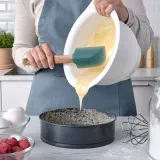 IKEA BÄCKRÖDING (ИКЕА БЭКРОДИНГ) — Лопатка, 2 шт, деревянная/темно-серо-зеленая — фото 2