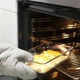 IKEA MIXTUR (ИКЕА МИКСТУР) — Жаропрочное блюдо, прозрачное стекло, 27x18 см — фото 2