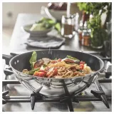 IKEA MIDDAGSMAT (ИКЕА МИДДАГСМАТ) — Вок, антипригарное покрытие/нержавеющая сталь, 32 см — фото 6