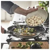 IKEA MIDDAGSMAT (ИКЕА МИДДАГСМАТ) — Сковорода, антипригарное покрытие/нержавеющая сталь, 32 см — фото 5