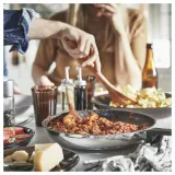 IKEA MIDDAGSMAT (ИКЕА МИДДАГСМАТ) — Сковорода, антипригарное покрытие/нержавеющая сталь, 28 см — фото 5