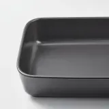 IKEA LYCKAD (ИКЕА ЛЙСКАД) — Жаропрочное блюдо, 2 штуки, темно-серый — фото 4