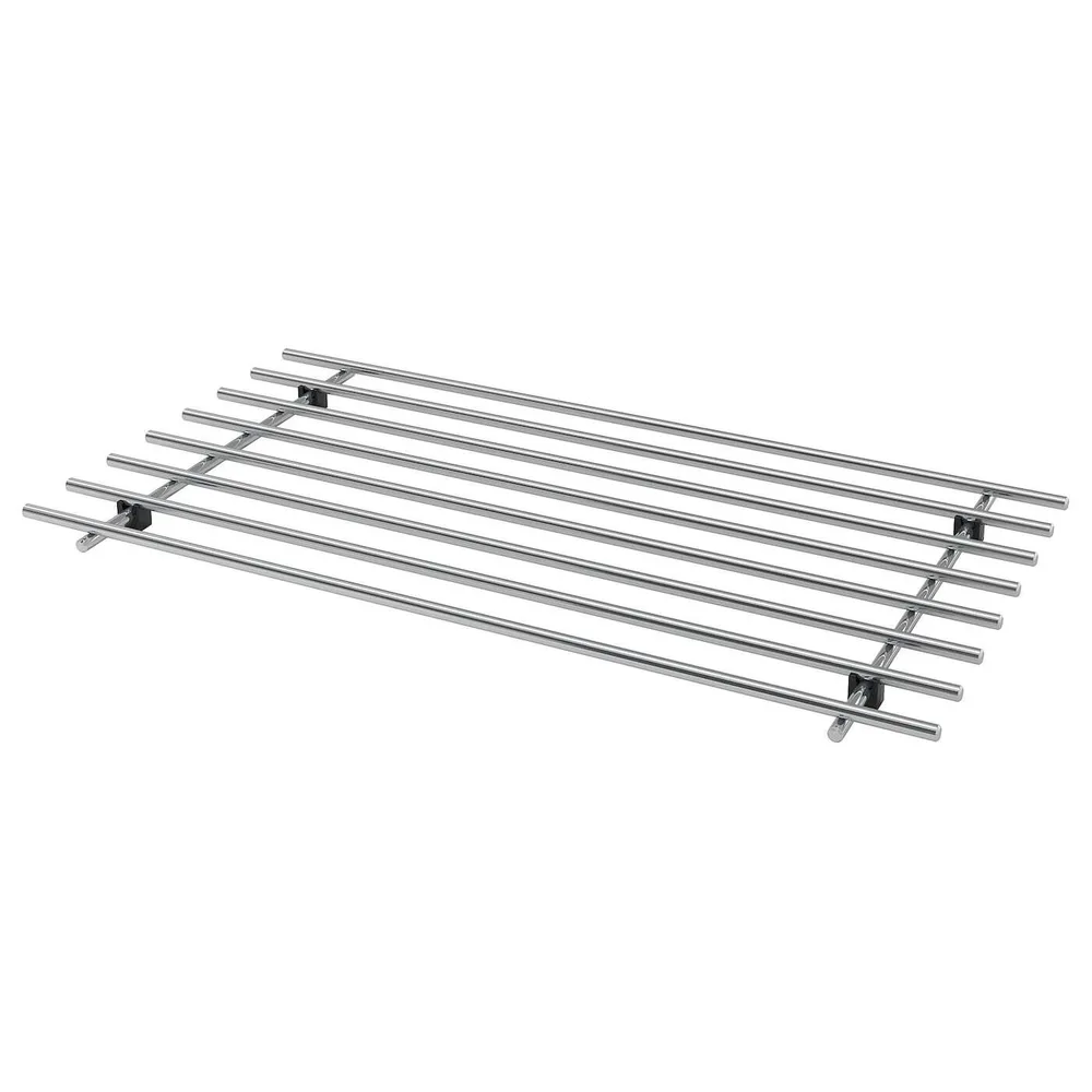 IKEA LÄMPLIG (ИКЕА ЛЭМПЛИГ) — Блюдце, нержавеющая сталь, 50x28 см