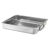 IKEA KONCIS (ИКЕА КОНСИС) — Форма для выпечки с решеткой, нержавеющая сталь, 40x32 см — фото 1