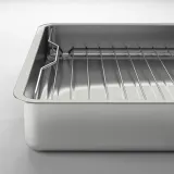 IKEA KONCIS (ИКЕА КОНСИС) — Форма для выпечки с решеткой, нержавеющая сталь, 40x32 см — фото 5