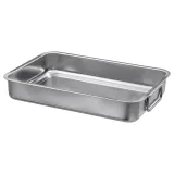 IKEA KONCIS (ИКЕА КОНСИС) — Противень для выпечки, нержавеющая сталь, 34x24 см — фото 1