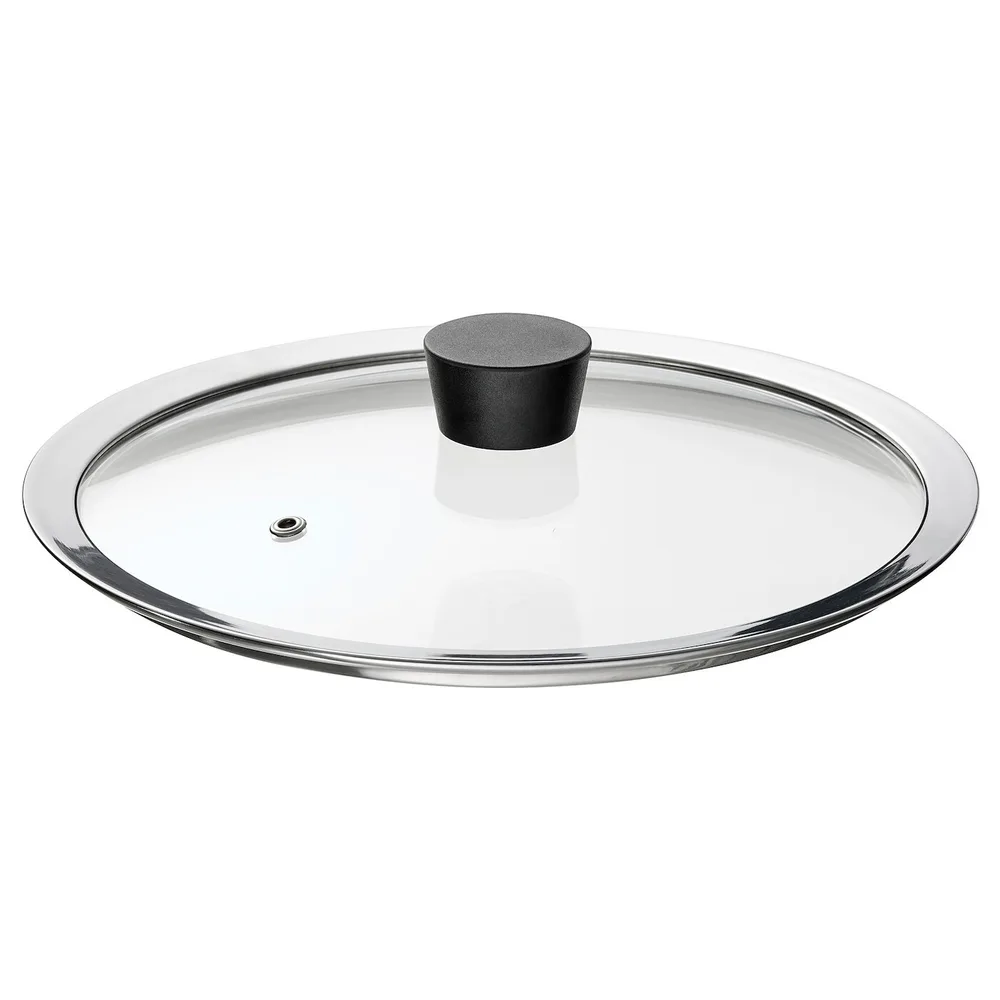 IKEA KLOCKREN (ИКЕА КЛОСКРЕН) — Крышка для сковороды, стекло, 25 см