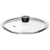 IKEA KLOCKREN (ИКЕА КЛОСКРЕН) — Крышка для сковороды, стекло, 25 см — фото 1
