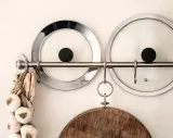 IKEA KLOCKREN (ИКЕА КЛОСКРЕН) — Крышка для сковороды, стекло, 25 см — фото 5