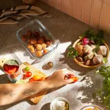 IKEA IKEA 365+ (ИКЕА ИКЕА 365+) — Контейнер для пищевых продуктов, прямоугольный/стеклянный, 1,0 л — фото 2