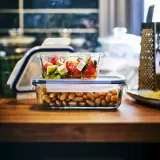IKEA IKEA 365+ (ИКЕА ИКЕА 365+) — Контейнер для пищевых продуктов, прямоугольный/стеклянный, 1,0 л — фото 7