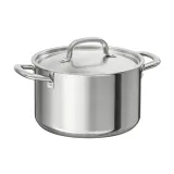 IKEA IKEA 365+ (ИКЕА ИКЕА 365+) — Кастрюля с крышкой, нержавеющая сталь, 5,0 л — фото 1