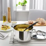 IKEA IKEA 365+ (ИКЕА ИКЕА 365+) — Кастрюля с крышкой, нержавеющая сталь, 5,0 л — фото 7