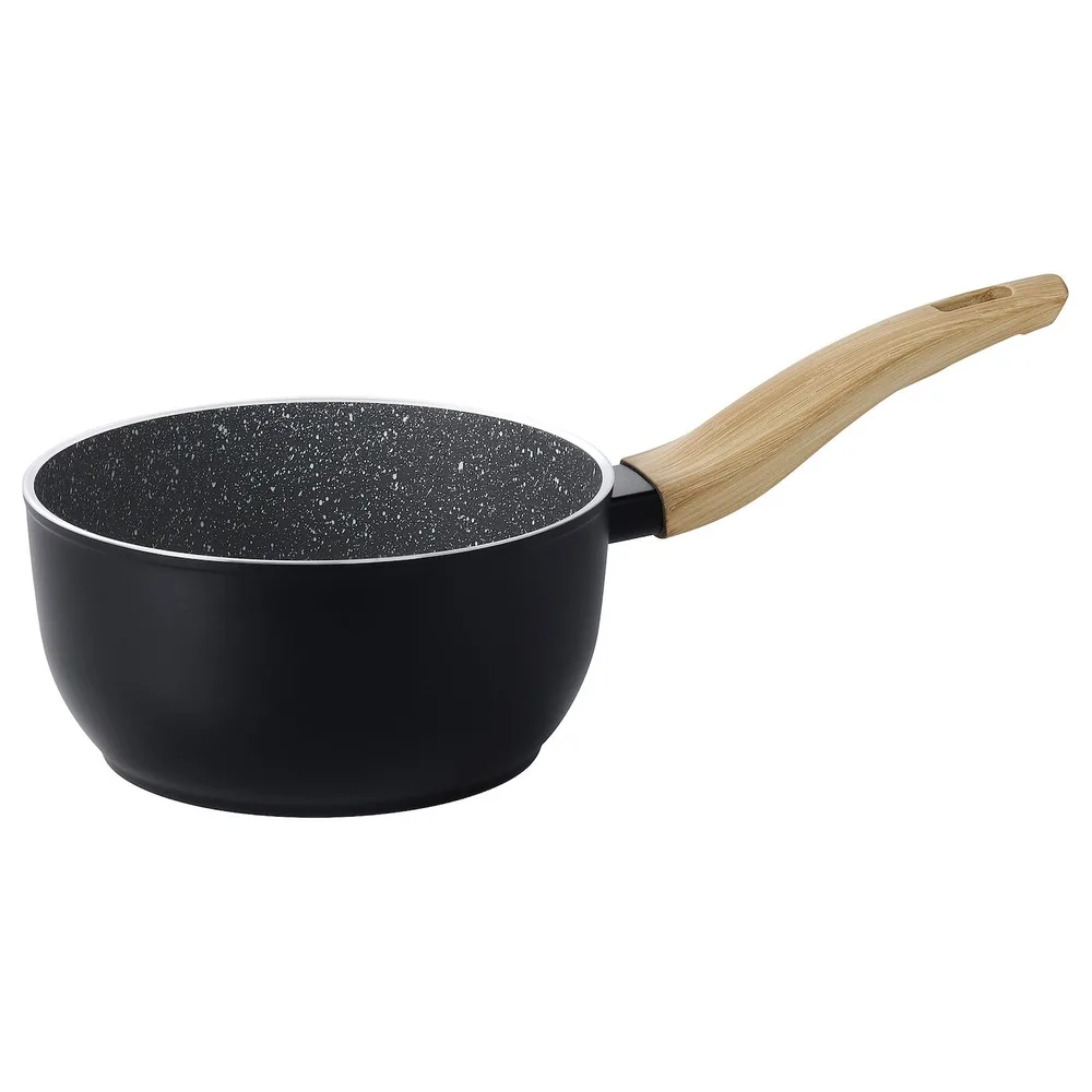 IKEA HUSKNUT (ИКЕА ХУСКНУТ) — Кастрюля, антипригарное покрытие, черный, 1,8 л
