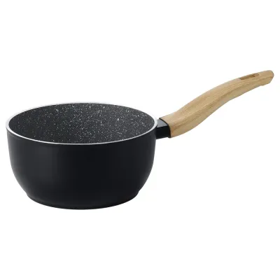 IKEA HUSKNUT (ИКЕА ХУСКНУТ) — Кастрюля, антипригарное покрытие, черный, 1,8 л
