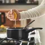 IKEA HEMLAGAD (ИКЕА ХЕМЛАГАД) — Кастрюля с крышкой, антипригарное покрытие черного цвета, 2 л — фото 4