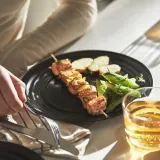 IKEA HEMLAGAD (ИКЕА ХЕМЛАГАД) — Кастрюля с крышкой, антипригарное покрытие черного цвета, 2 л — фото 6