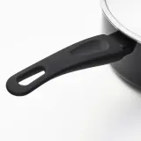 IKEA HEMLAGAD (ИКЕА ХЕМЛАГАД) — Кастрюля с крышкой, антипригарное покрытие черного цвета, 2 л — фото 8