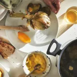 IKEA HEMLAGAD (ИКЕА ХЕМЛАГАД) — Кастрюля с крышкой, антипригарное покрытие, черный, 5 л — фото 6