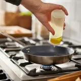 IKEA HEMKOMST (ИКЕА ХЕМКОМСТ) — Сковорода, нержавеющая сталь, антипригарное покрытие, 24 см — фото 3