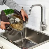 IKEA HEMKOMST (ИКЕА ХЕМКОМСТ) — Кастрюля с крышкой, нержавеющая сталь/стекло, 5 л — фото 6