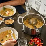 IKEA HEMKOMST (ИКЕА ХЕМКОМСТ) — Кастрюля с крышкой, нержавеющая сталь/стекло, 3 л — фото 8