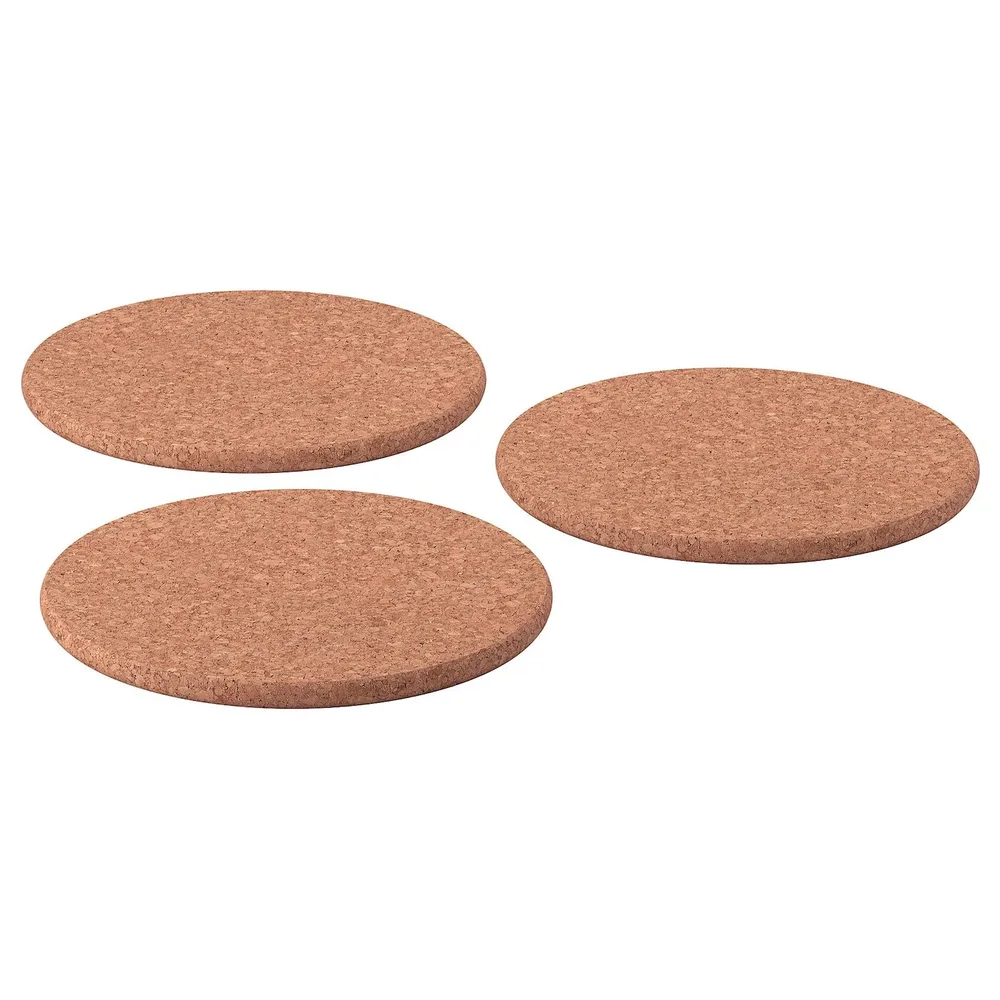 IKEA HEAT (ИКЕА ХЕАТ) — Блюдце, пробка, 19 см