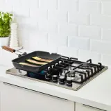 IKEA GRILLA (ИКЕА ГРИЛЛА) — Сковорода-гриль, антипригарное покрытие, 36x26 см — фото 1