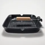 IKEA GRILLA (ИКЕА ГРИЛЛА) — Сковорода-гриль, антипригарное покрытие, 36x26 см — фото 3